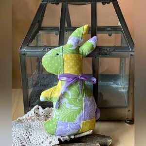 Colorful Patchwork Bunny